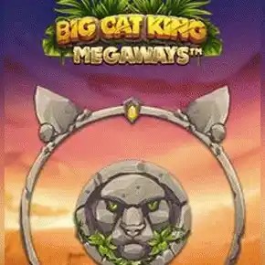 Big Cat King Megaways slot logo by Blueprint Gaming at DazardBet Casino