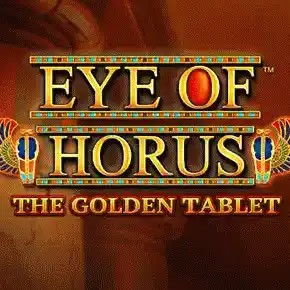 Enjoy Eye of Horus The Golden Tablet Megaways by Blueprint Gaming – logo hosted on dazardbetcasino.de