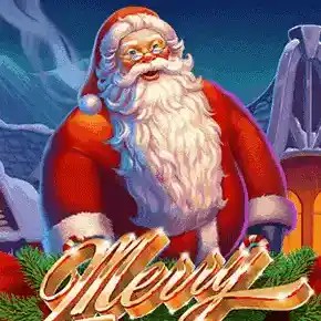 Merry Megaways by Iron Dog Studio, showcased at dazardbetcasino.de – game logo